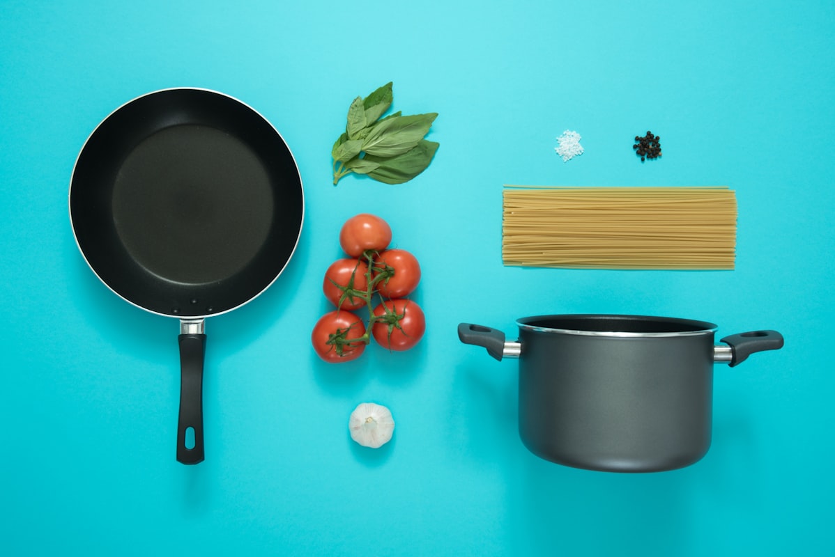 Fresh vegetables and whole grains promoting balanced nutrition